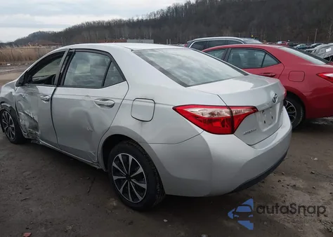 2018 Toyota Corolla Le из США, поврежденный, VIN 2T1BURHE1JC991475